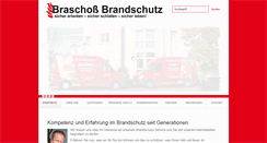 Desktop Screenshot of braschoss-brandschutz.de
