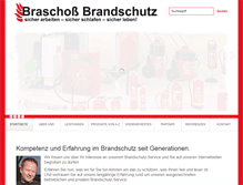 Tablet Screenshot of braschoss-brandschutz.de